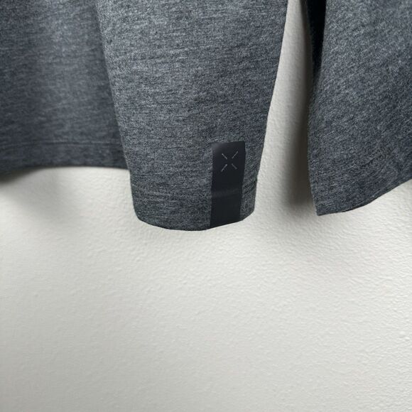 Ten Thousand Versatile L/S Shirt Men XL Dark Grey Performance Workout Gym Hiking - Picture 6 of 6